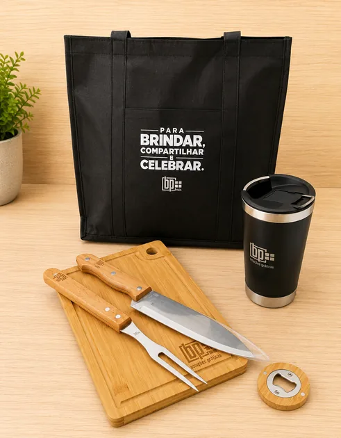 Kit Brasa versão Premium personalizado BP Mais