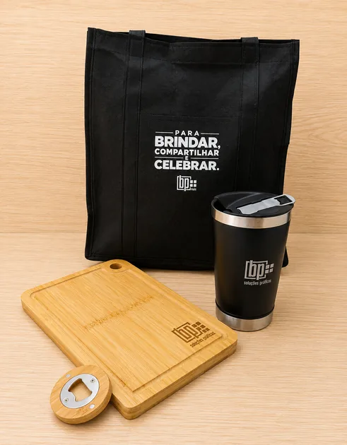 Kit Brasa versão Essencial personalizado BP Mais