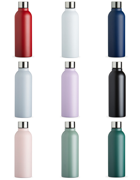 Garrafas Elara em diversas cores
