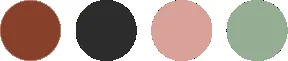 Marrom, preto, rosa e verde Marrom, preto, rosa e verde