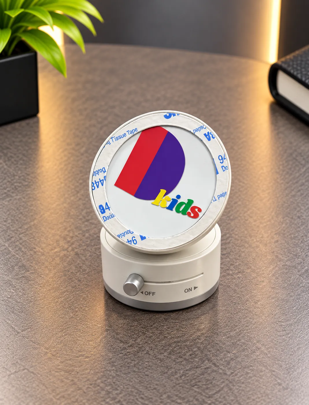 Suporte magnético Hub branco personalizado